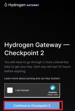 Hydrogen Gateway 2 Checkpoint